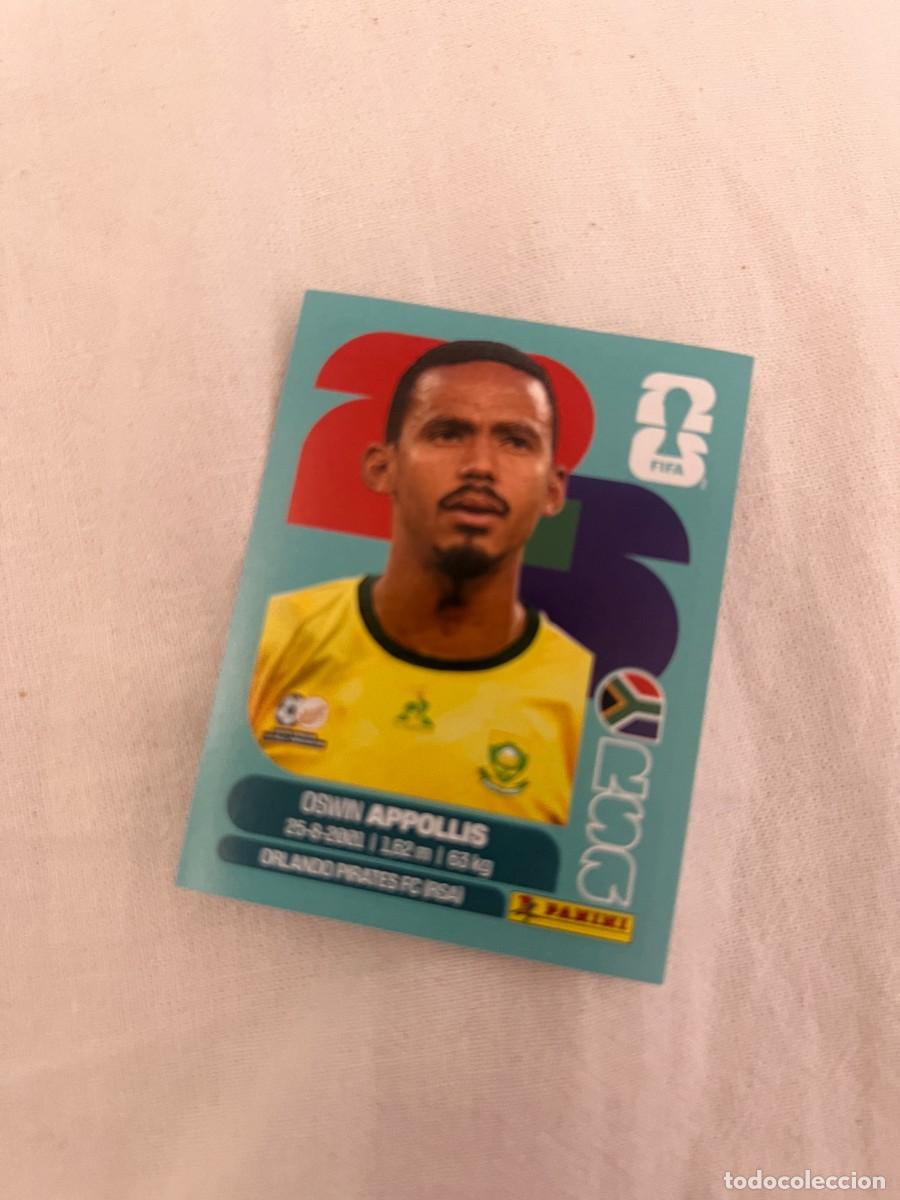 Cromos de f&uacute;tbol: 20 OSWIN APPOLLIS SUDAFRICA MUNDIAL 26 2026 FIFA WORLD CUP PANINI