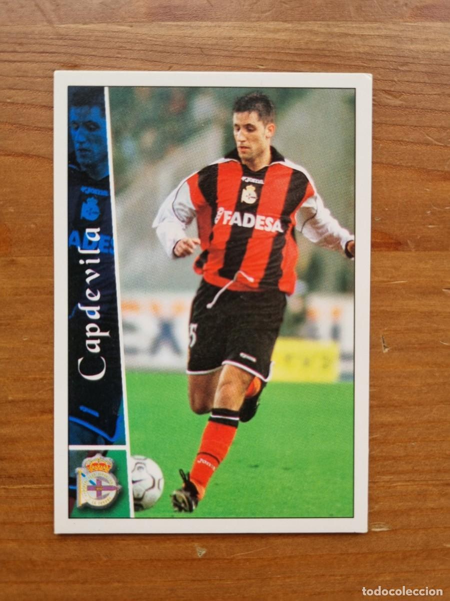 Cromos de f&uacute;tbol: 40 CAPDEVILA (Deportivo La Coru&ntilde;a). Las Fichas de la Liga 2002 2003 02 03 (Mundicromo)