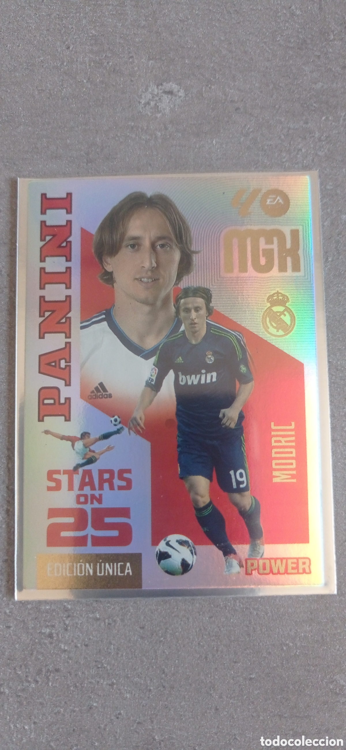 Cromos de f&uacute;tbol: 445P MODRIC REAL MADRID STARS ON 25 POWER MGK 2026/27 MEGACRACKS 2026 2027