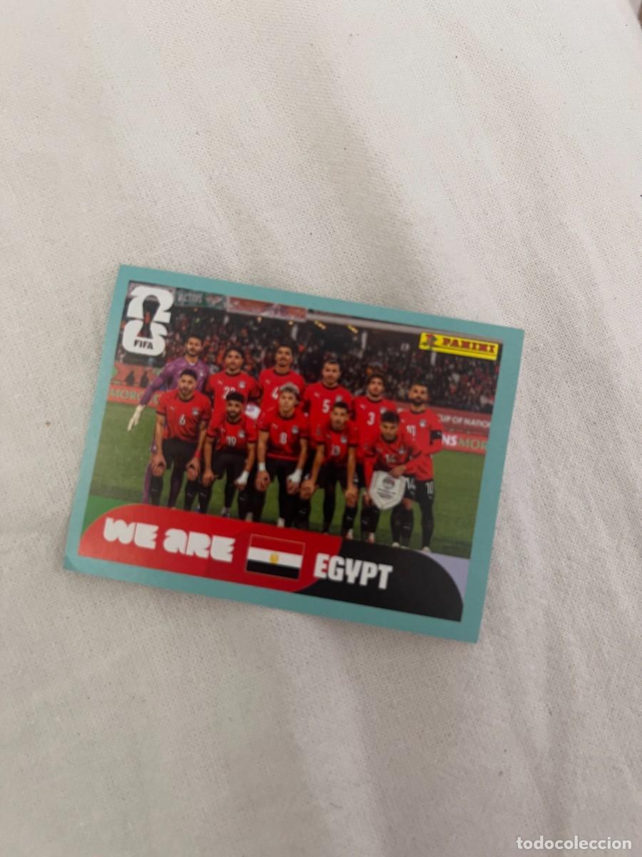 Cromos de f&uacute;tbol: 13 ALINEACI&Oacute;N EGIPTO MUNDIAL 26 2026 FIFA WORLD CUP PANINI