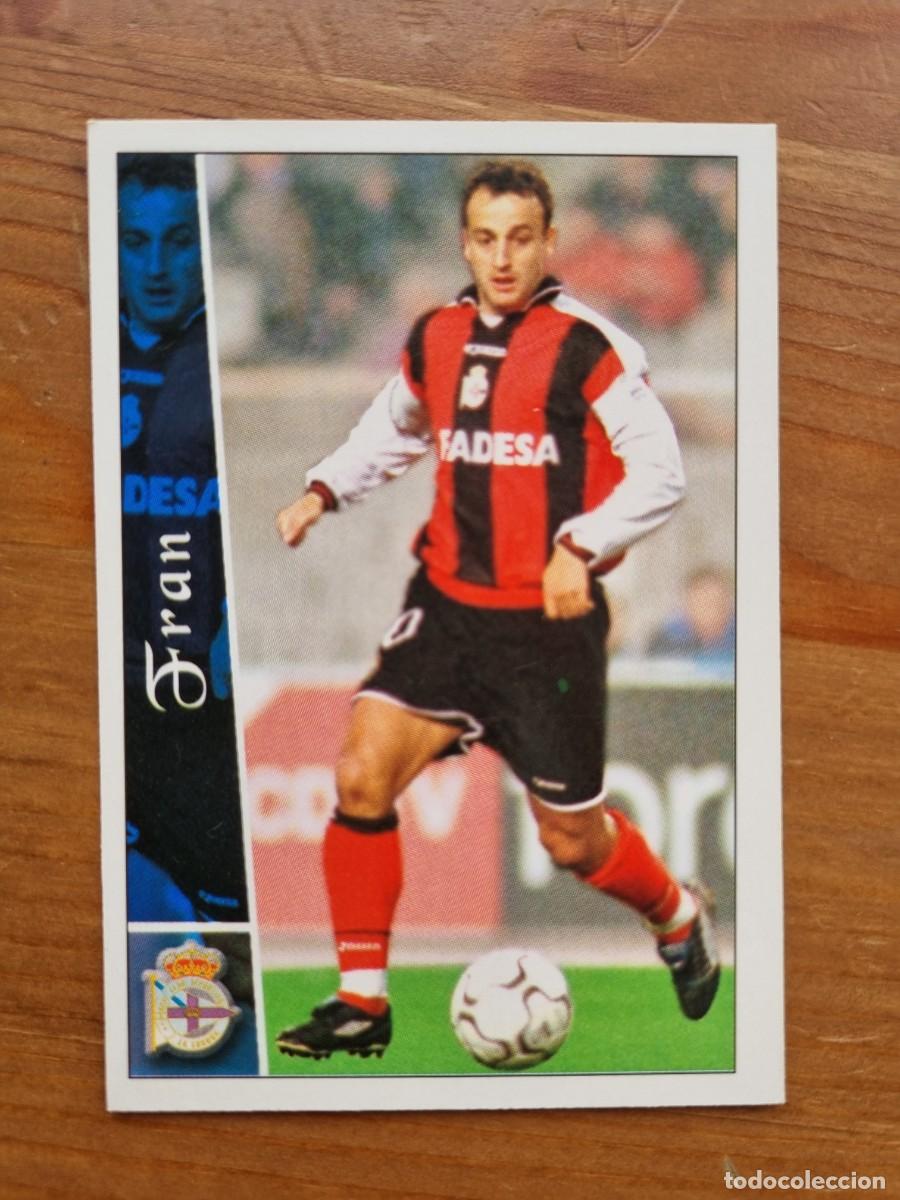 Cromos de f&uacute;tbol: 47 FRAN (Deportivo La Coru&ntilde;a). Las Fichas de la Liga 2002 2003 02 03 (Mundicromo)