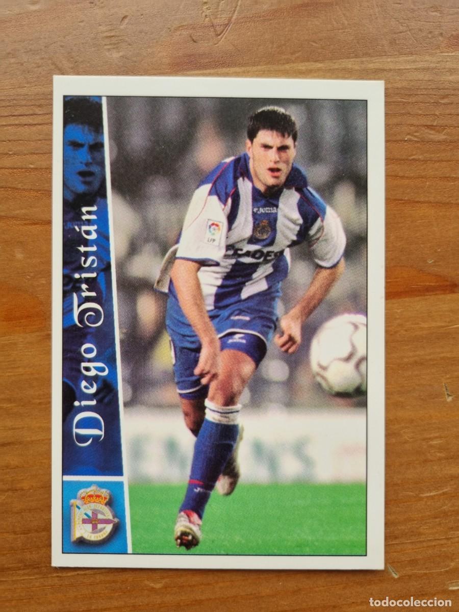 Cromos de f&uacute;tbol: 50 DIEGO TRIST&Aacute;N (Deportivo La Coru&ntilde;a). Las Fichas de la Liga 2002 2003 02 03 (Mundicromo)