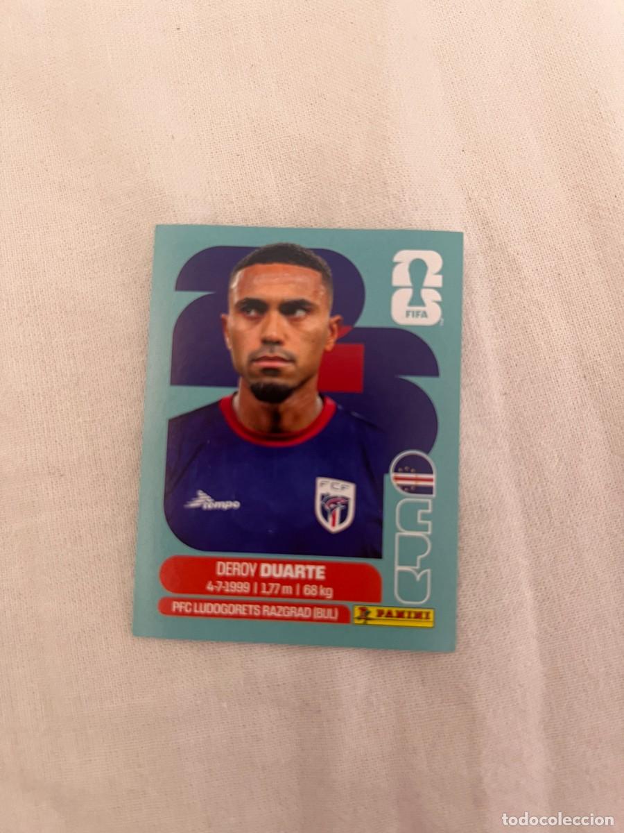 Cromos de f&uacute;tbol: 14 DEROY DUARTE BASE CABO VERDE MUNDIAL 26 2026 FIFA WORLD CUP PANINI