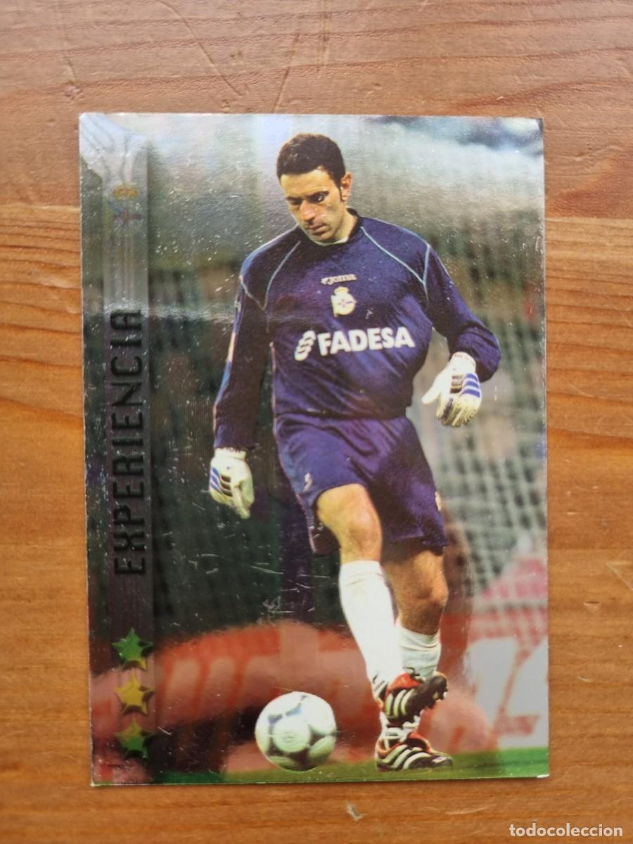 Football Stickers: 53 MOLINA (Deportivo La Coru&ntilde;a) EXPERIENCIA. Las Fichas de la Liga 2002 2003 02 03 (Mundicromo)