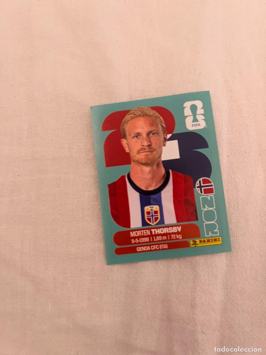 Football Stickers: 9 MORTEN THORSBY NORUEGA MUNDIAL 26 2026 FIFA WORLD CUP PANINI