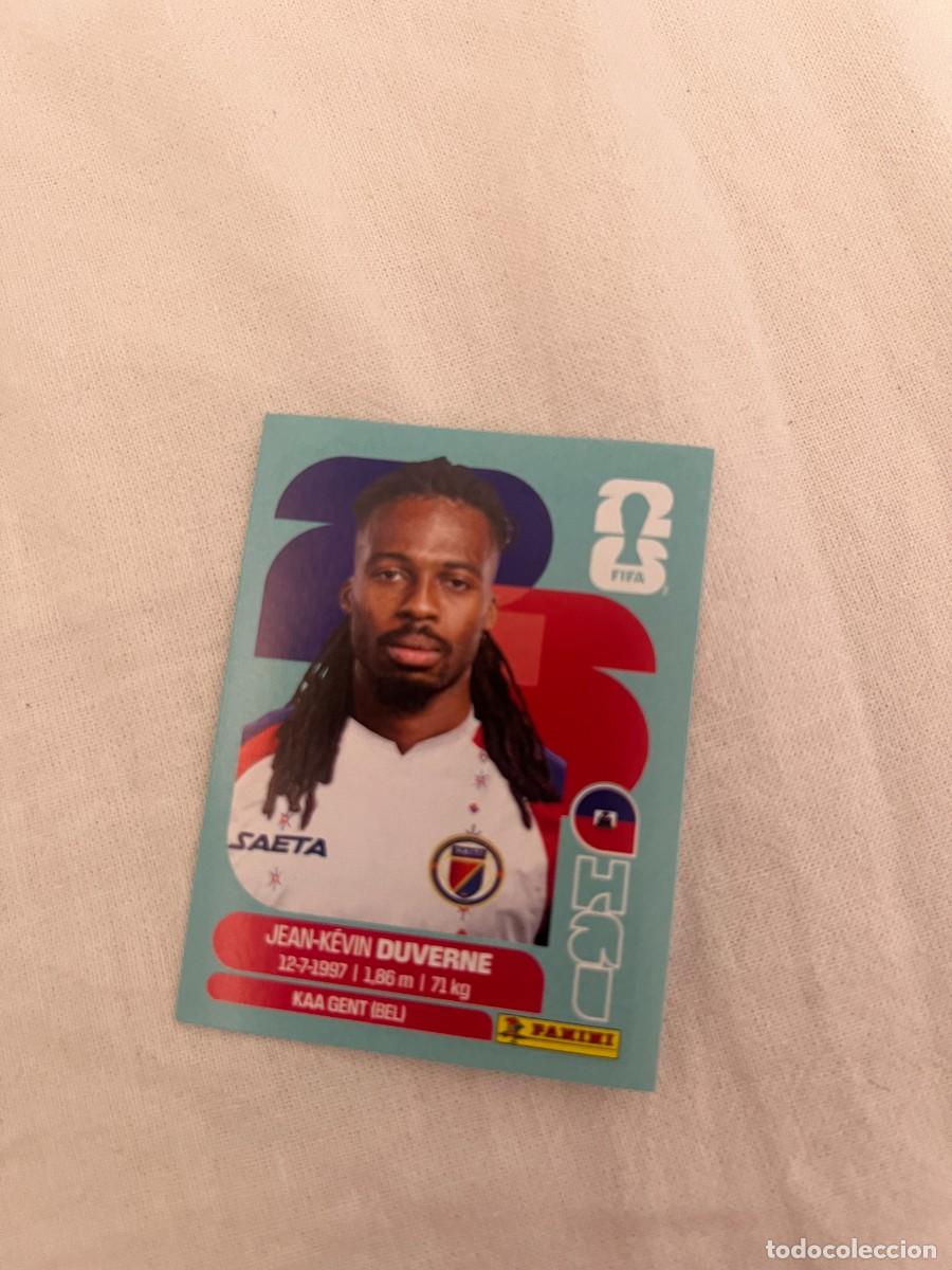 Fu&szlig;ball-Sticker: 5 JEAN KEVIN DUVERNE HAITI MUNDIAL 26 2026 FIFA WORLD CUP PANINI