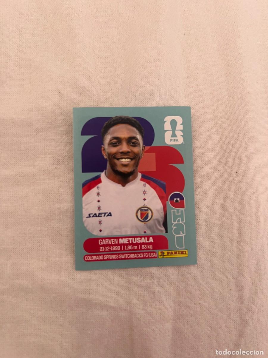 Fu&szlig;ball-Sticker: 8 GARVEN METUSALA HAITI MUNDIAL 26 2026 FIFA WORLD CUP PANINI