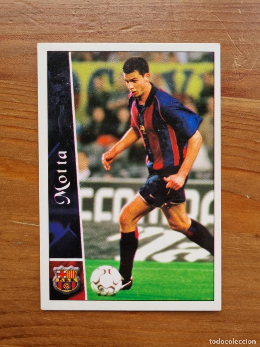 Fu&szlig;ball-Sticker: 92 MOTTA (FC Barcelona). Las Fichas de la Liga 2002 2003 02 03 (Mundicromo)