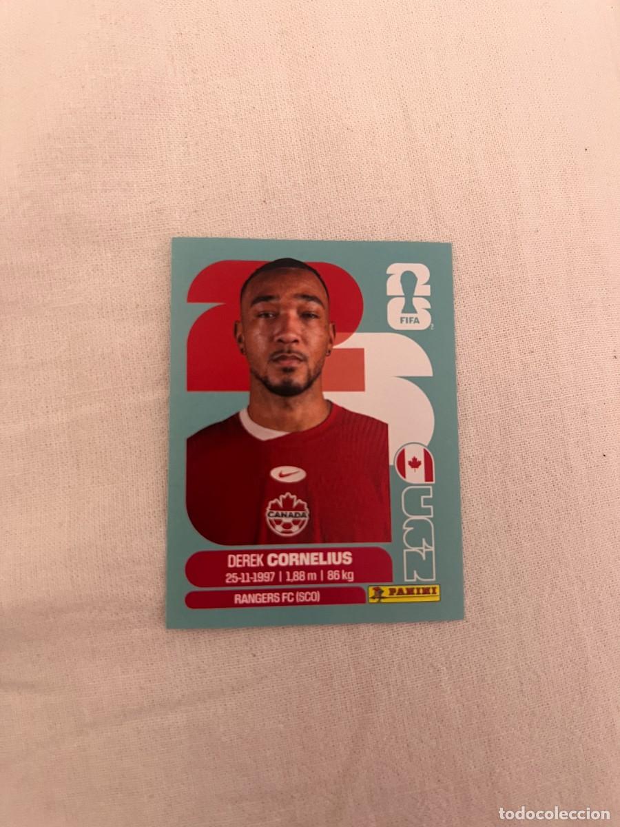 Cromos de f&uacute;tbol: 7 DEREK CORNELIUS CANADA MUNDIAL 26 2026 FIFA WORLD CUP PANINI