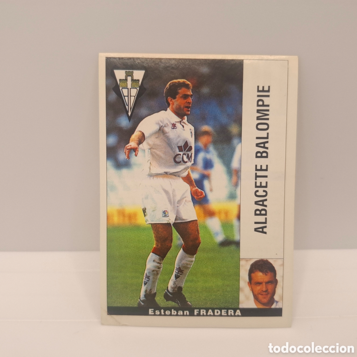 Cromos de f&uacute;tbol: Albete - Esteban Fradera - Panini Liga 1995-1996, 95-96 Sin pegar - Adhesivo