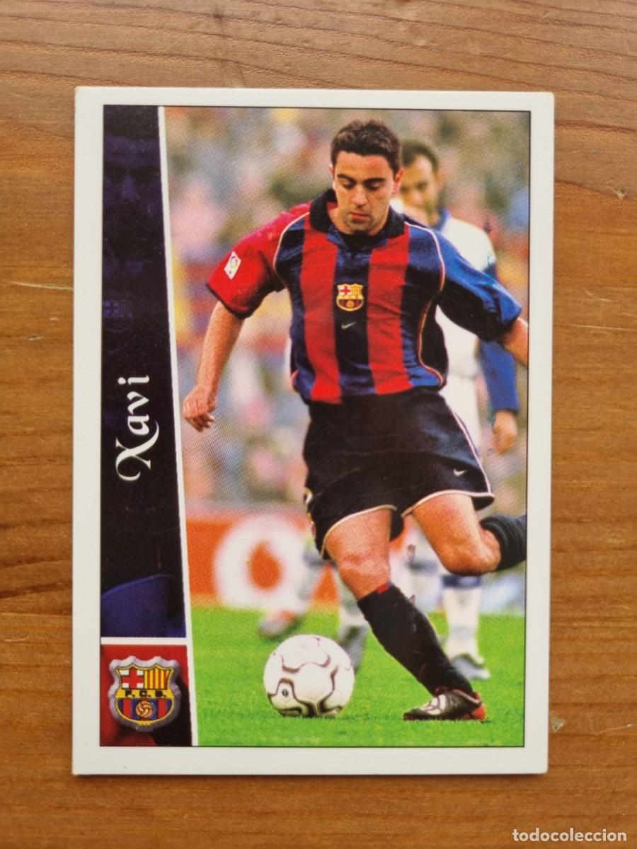 Cromos de f&uacute;tbol: 96 XAVI (FC Barcelona). Las Fichas de la Liga 2002 2003 02 03 (Mundicromo)