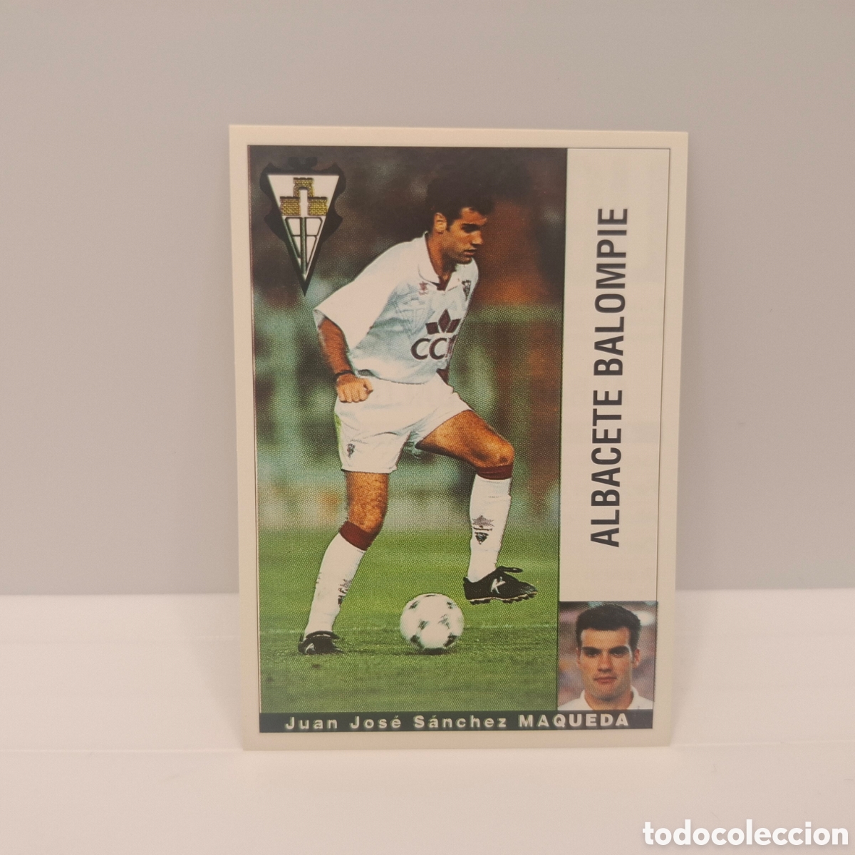 Cromos de f&uacute;tbol: Albete - Juan Jose Sanchez Maqueda - Panini Liga 1995-1996, 95-96 Sin pegar - Adhesivo