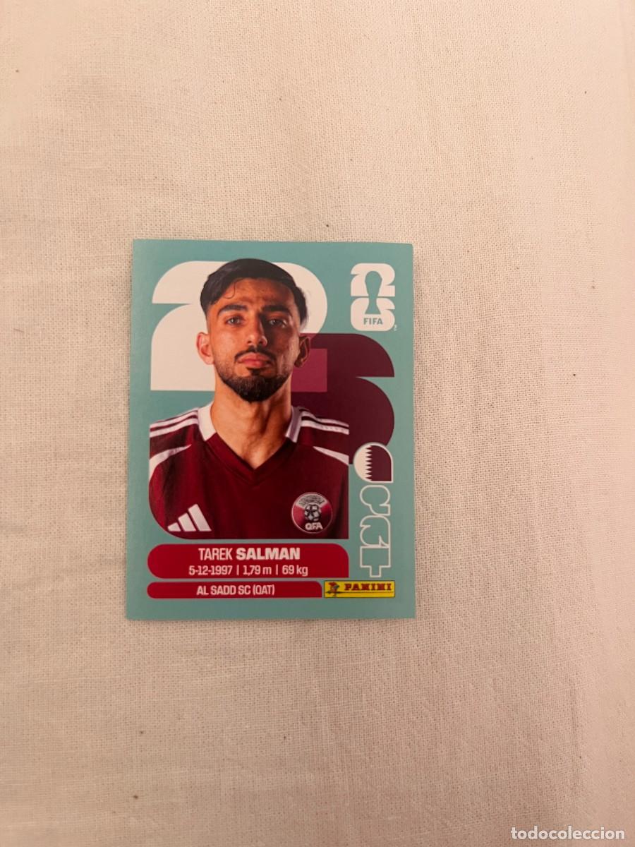 Cromos de f&uacute;tbol: 8 TAREK SALMAN QATAR MUNDIAL 26 2026 FIFA WORLD CUP PANINI