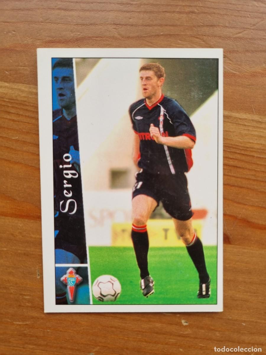 Cromos de f&uacute;tbol: 120 SERGIO (Celta de Vigo). Las Fichas de la Liga 2002 2003 02 03 (Mundicromo)
