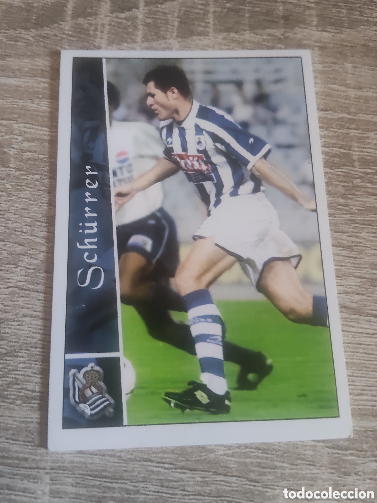 Cromos de f&uacute;tbol: Mundicromo las fichas de la liga 2003 331 Schurrer Real Sociedad