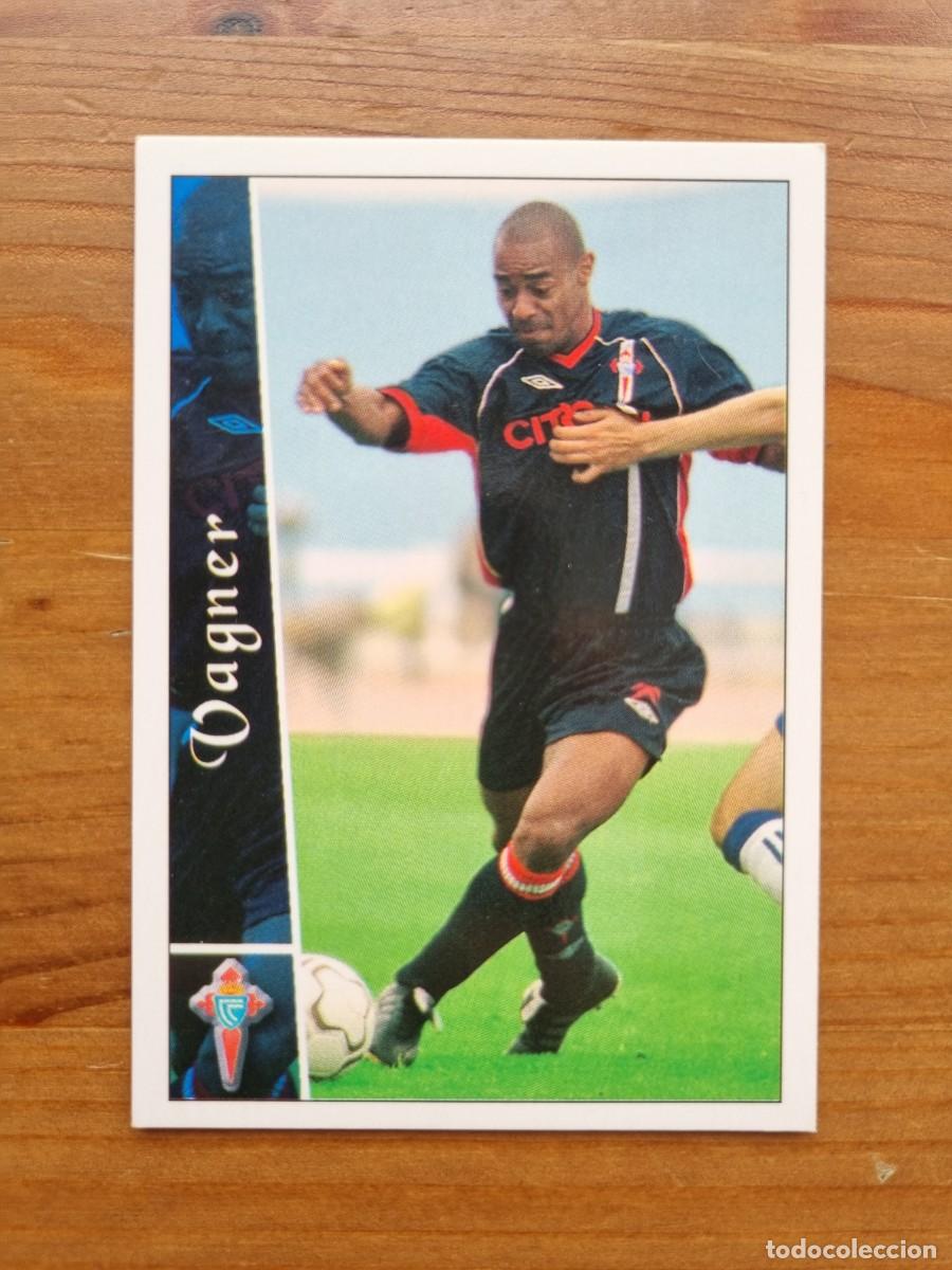 Cromos de f&uacute;tbol: 124 VAGNER (Celta de Vigo). Las Fichas de la Liga 2002 2003 02 03 (Mundicromo)