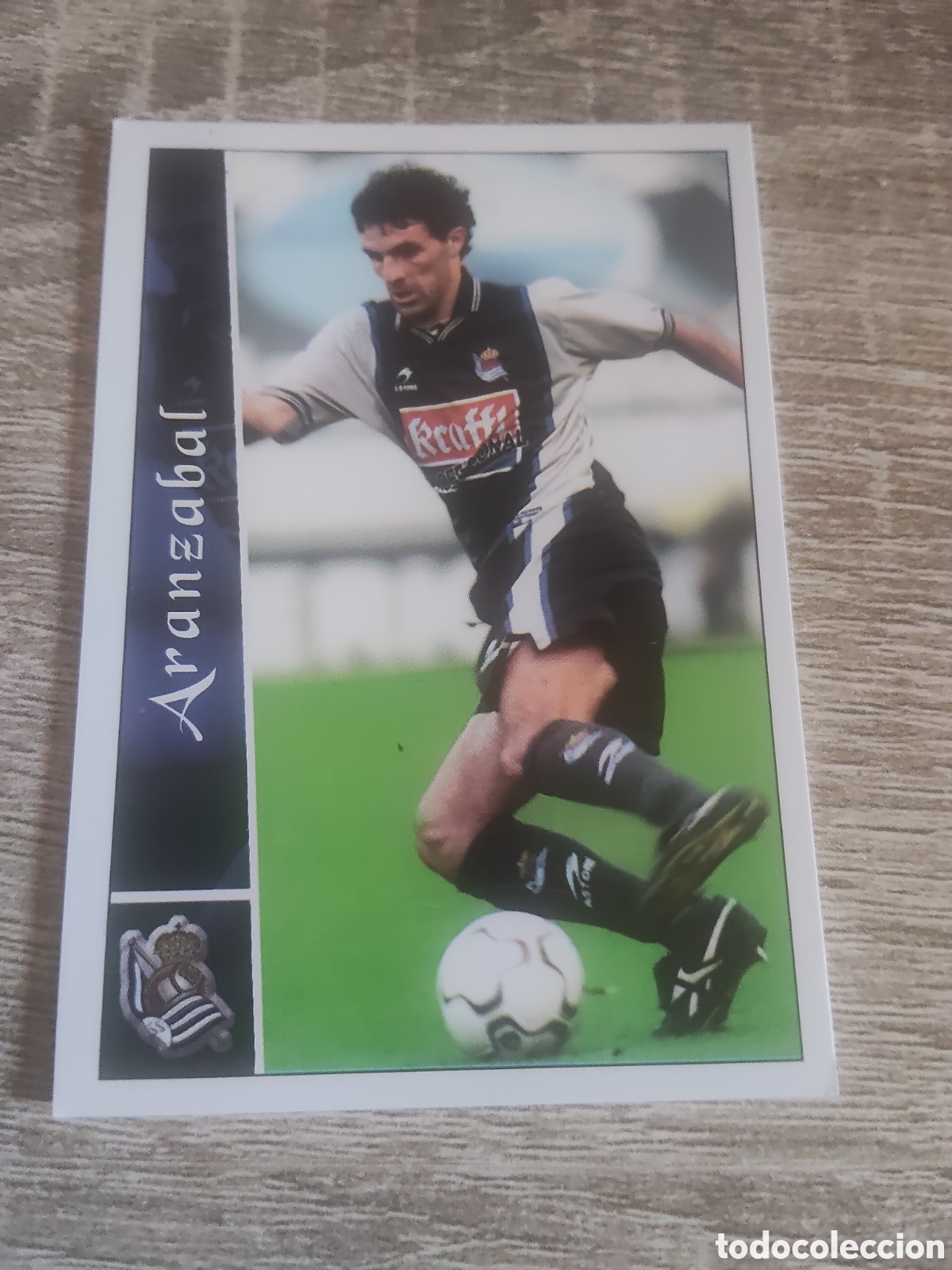 Cromos de f&uacute;tbol: Mundicromo las fichas de la liga 2003 332 Aranzabal Real Sociedad