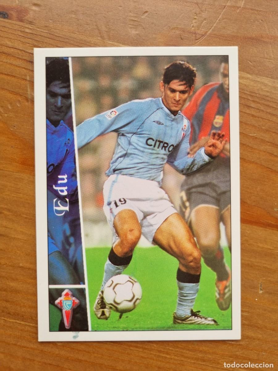 Cromos de f&uacute;tbol: 129 EDU (Celta de Vigo). Las Fichas de la Liga 2002 2003 02 03 (Mundicromo)