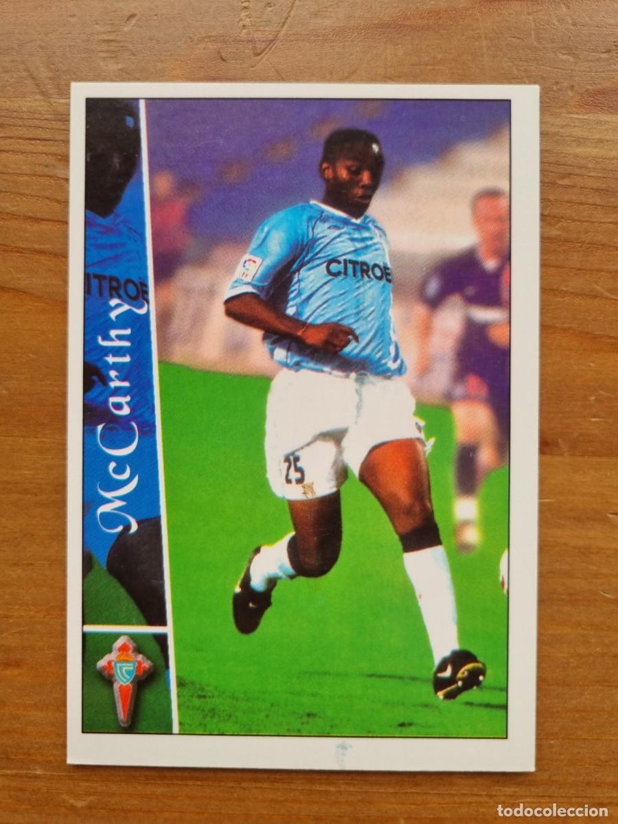 Cromos de f&uacute;tbol: 130 McCARTHY (Celta de Vigo). Las Fichas de la Liga 2002 2003 02 03 (Mundicromo)