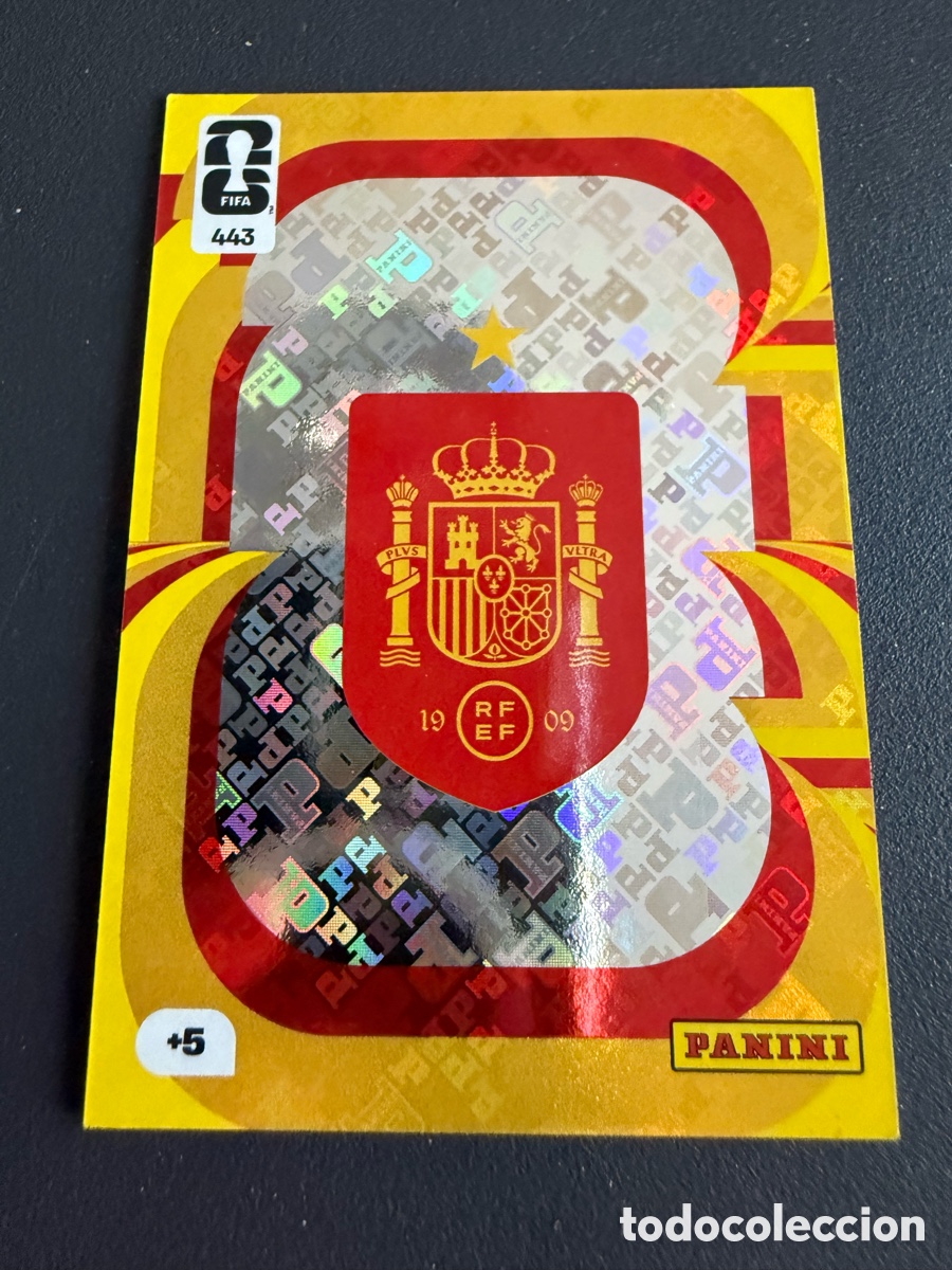 Cromos de Futebol: Adrenalyn XL. Mundial 2026. 443. Escudo. ESPA&Ntilde;A