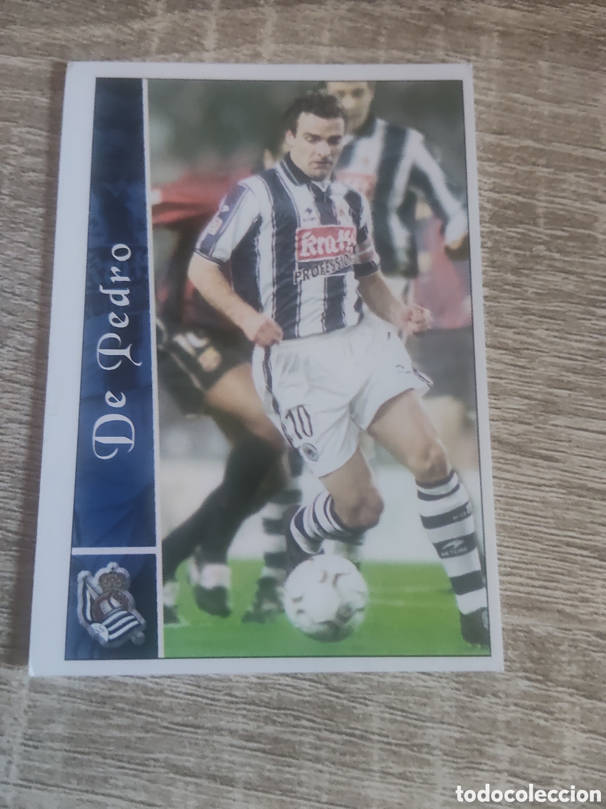 Fu&szlig;ball-Sticker: Mundicromo las fichas de la liga 2003 339 De Pedro Real Sociedad