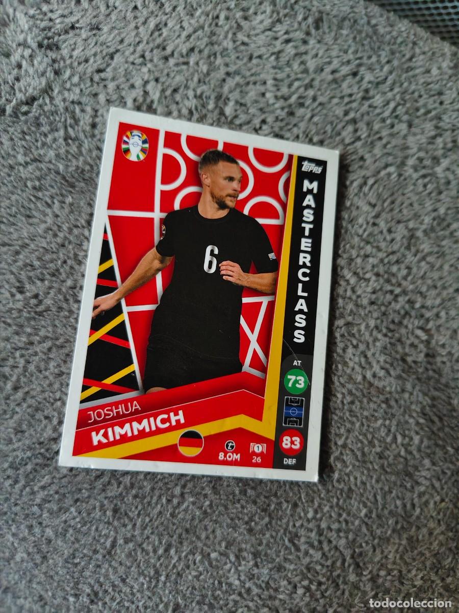 Fu&szlig;ball-Sticker: 26 TOPPS EURO 2024 JOSHUA KIMMICH GERMANY ALEMANIA MASTERCLASS MATCH ATTAX EUROCOPA 24 LIDL AAT
