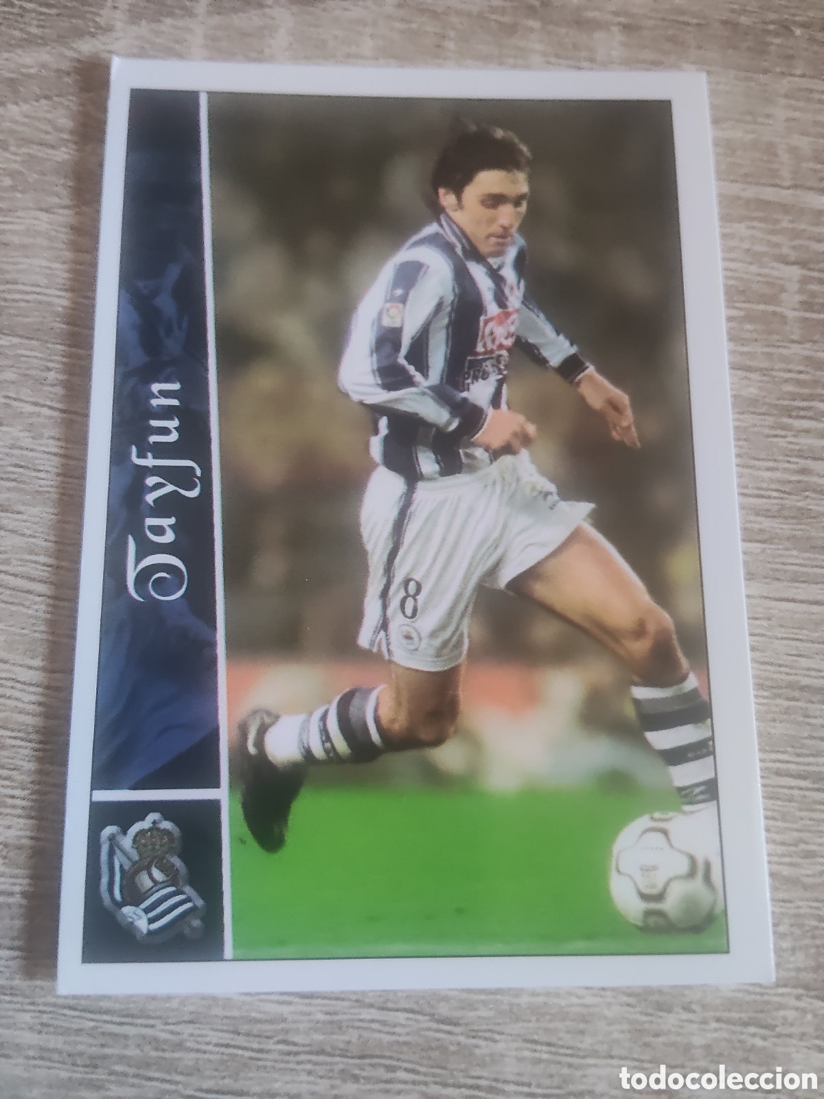 Fu&szlig;ball-Sticker: Mundicromo las fichas de la liga 2003 341 Tayfun Real Sociedad