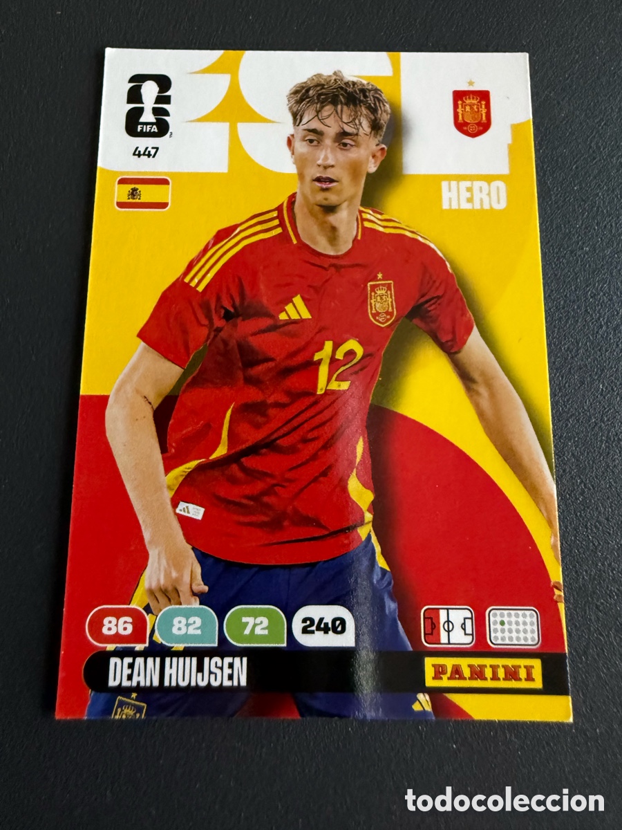 Cromos de f&uacute;tbol: Adrenalyn XL. Mundial 2026. 447. HUIJSEN