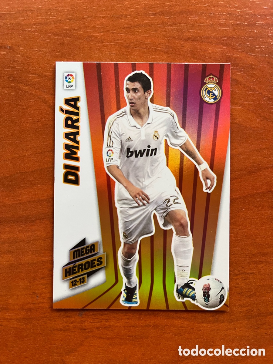 Cromos de f&uacute;tbol: DI MAR&Iacute;A 368 REAL MADRID 12 13 MEGACRACKS 2012 2013 MGK MEGA H&Eacute;ROES