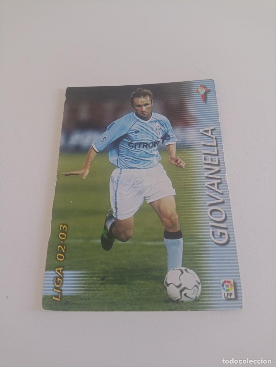 Cromos de f&uacute;tbol: Megafichas 2002/03 Giovanella Celta de Vigo