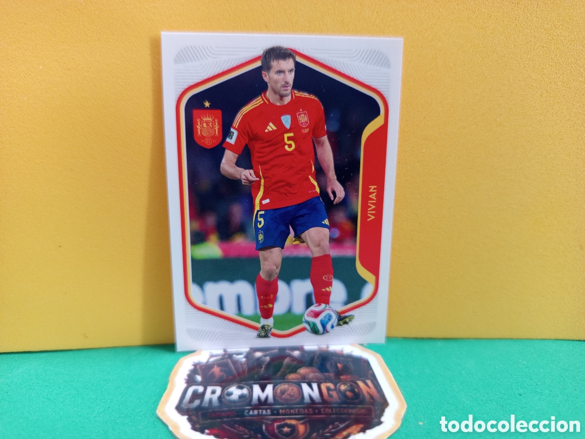Cromos de f&uacute;tbol: ❇️ CROMO ⚽ VIVIAN ESPA&Ntilde;A 18 2026 SELECCI&Oacute;N PANINI CARREFOUR FAMILY MUNDIAL SIN PEGAR ❇️