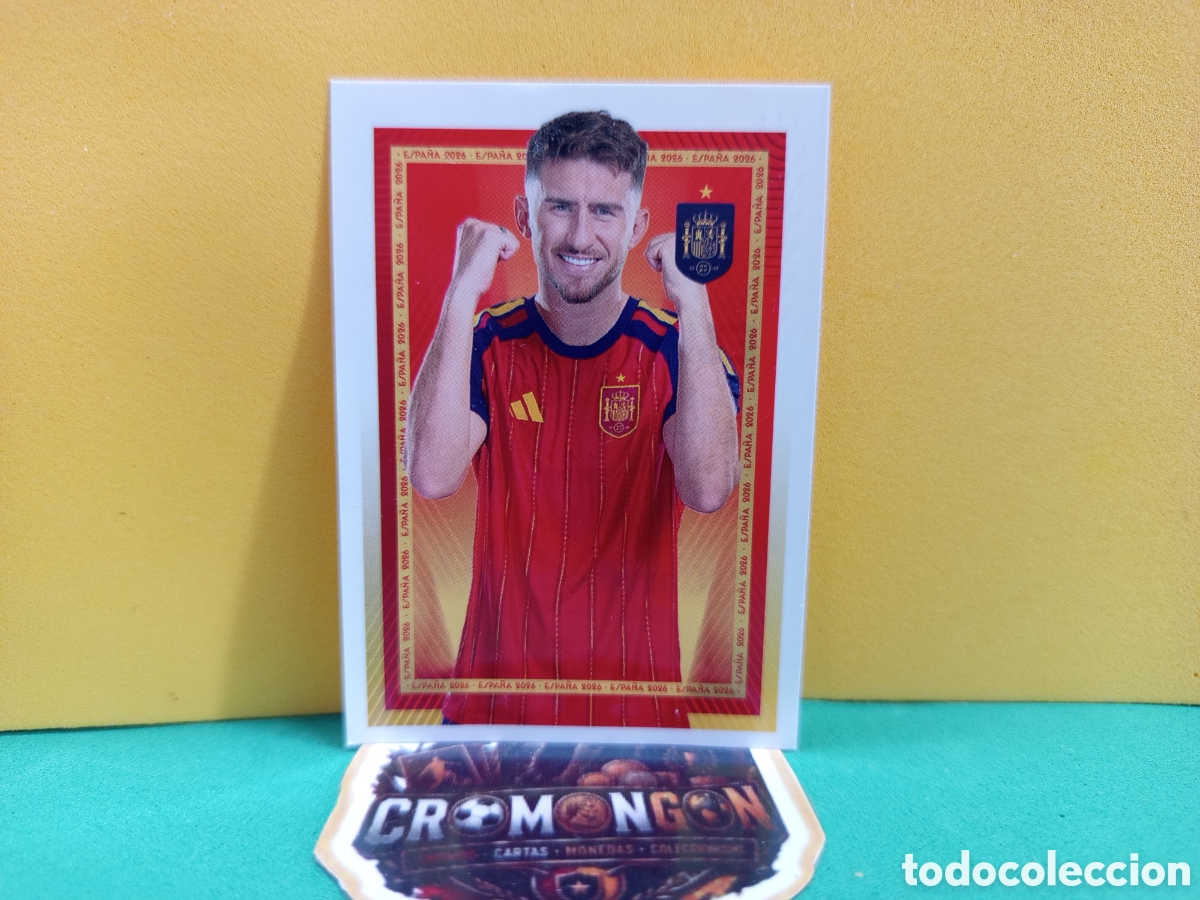 Cartes &agrave; collectionner de Football: ❇️ CROMO ⚽ LAPORTE ESPA&Ntilde;A 19 2026 SELECCI&Oacute;N PANINI CARREFOUR FAMILY MUNDIAL SIN PEGAR ❇️