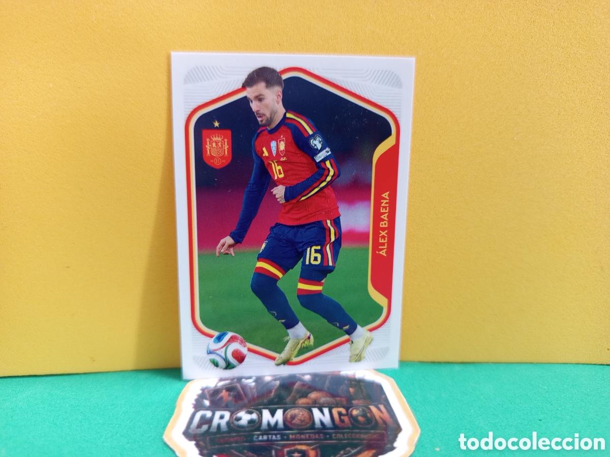 Cartes &agrave; collectionner de Football: ❇️ CROMO ⚽ &Aacute;LEX BAENA ESPA&Ntilde;A 2026 SELECCI&Oacute;N PANINI CARREFOUR FAMILY MUNDIAL SIN PEGAR ❇️