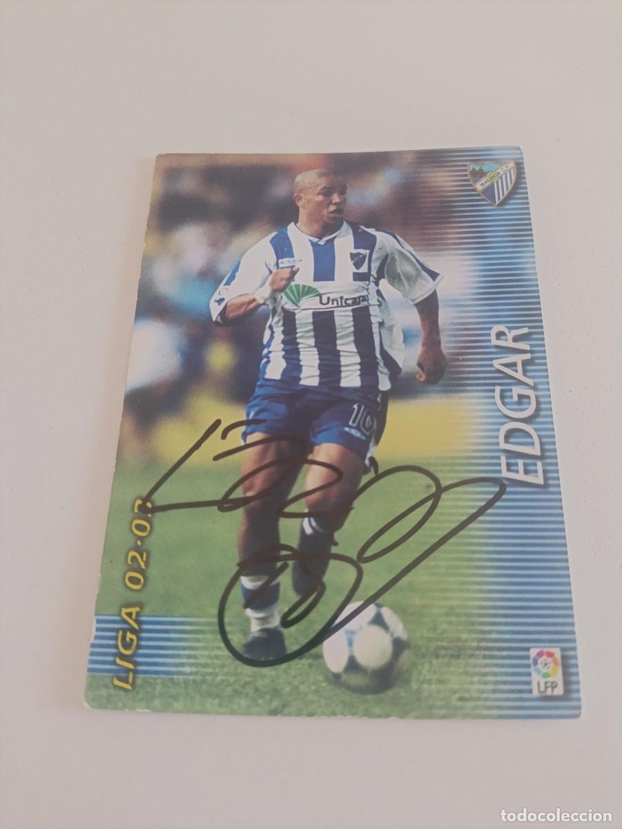 Cromos de f&uacute;tbol: Auto original de Edgar Malaga