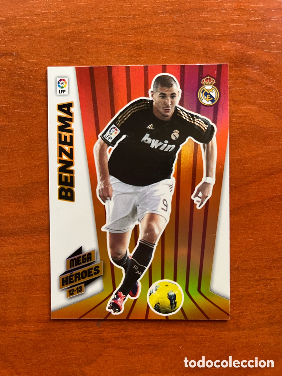 Cartes &agrave; collectionner de Football: BENZEMA 362 MEGA HEROES REAL MADRID PANINI MEGACRACKS 2012-2013 12 13 CROMO C