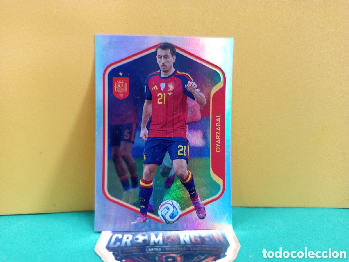 Cartes &agrave; collectionner de Football: ❇️ CROMO ⚽ OYARZABAL ESPA&Ntilde;A 52 2026 SELECCI&Oacute;N PANINI CARREFOUR FAMILY MUNDIAL SIN PEGAR ❇️