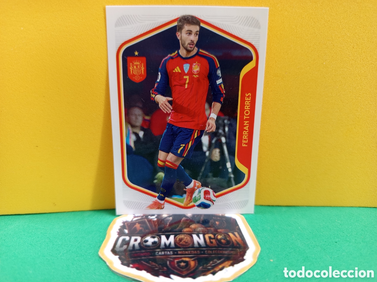 Cartes &agrave; collectionner de Football: ❇️ CROMO ⚽ FERRAN TORRES ESPA&Ntilde;A 54 2026 SELECCI&Oacute;N PANINI CARREFOUR FAMILY MUNDIAL SIN PEGAR ❇️