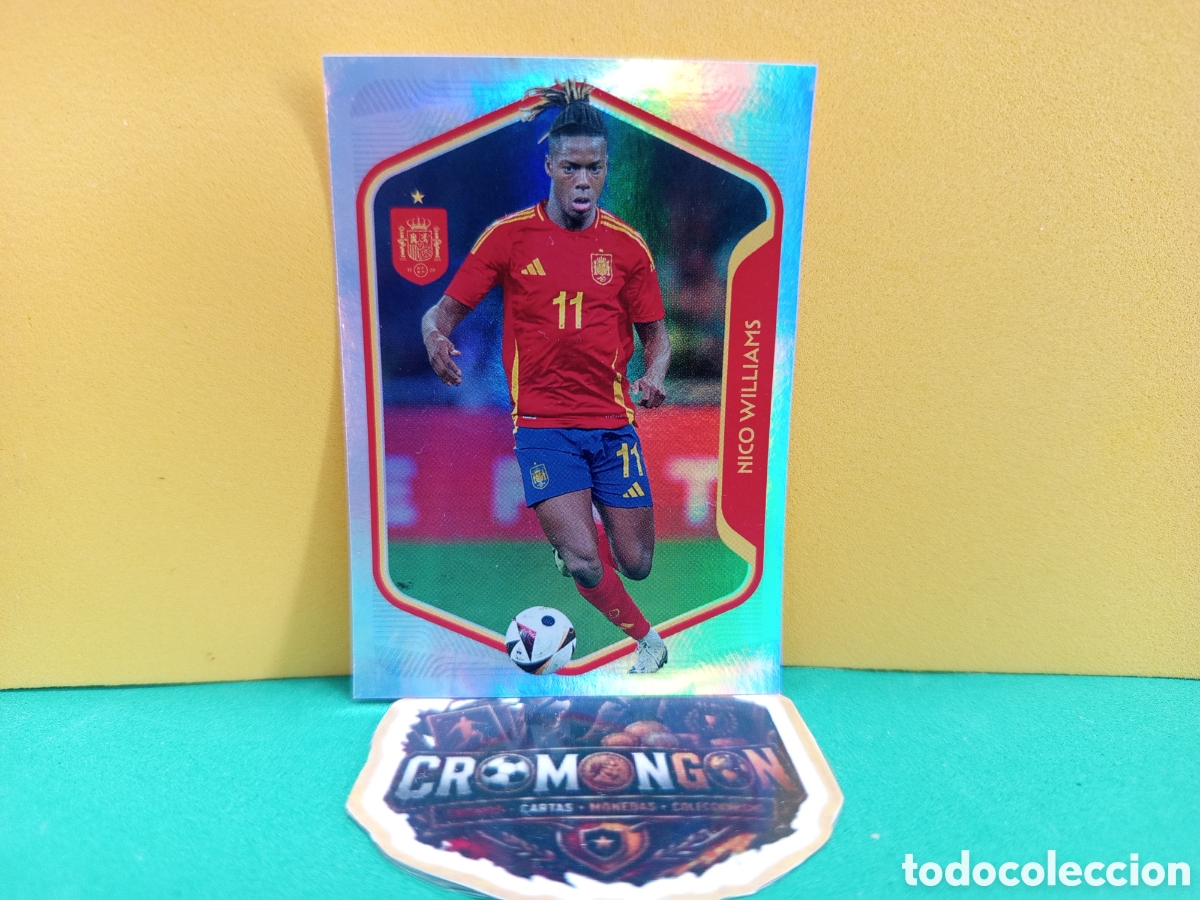 Cartes &agrave; collectionner de Football: ❇️ CROMO ⚽ NICO WILLIAMS ESPA&Ntilde;A 60 2026 SELECCI&Oacute;N PANINI CARREFOUR FAMILY MUNDIAL SIN PEGAR ❇️