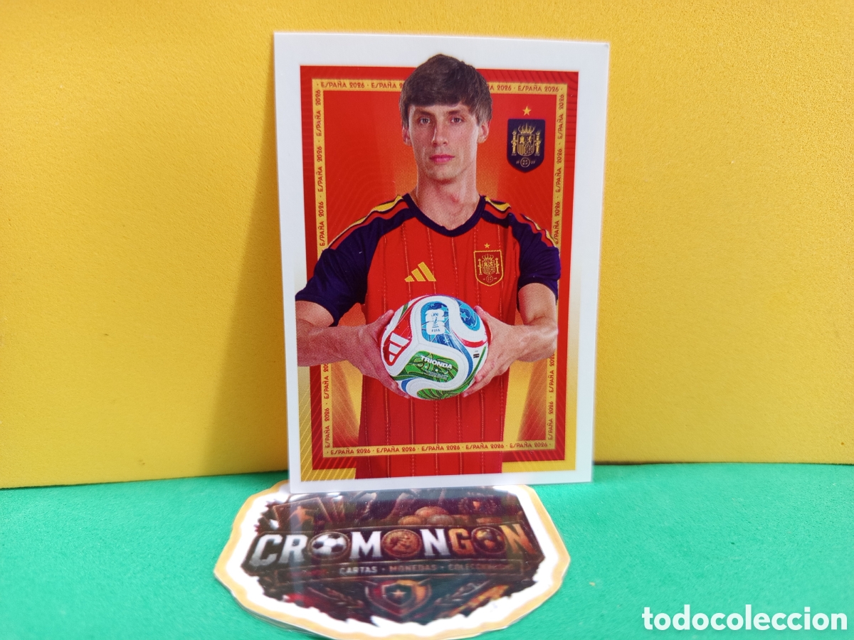 Cartes &agrave; collectionner de Football: ❇️ CROMO ⚽ LE NORMAND ESPA&Ntilde;A 2026 SELECCI&Oacute;N PANINI CARREFOUR FAMILY MUNDIAL SIN PEGAR ❇️