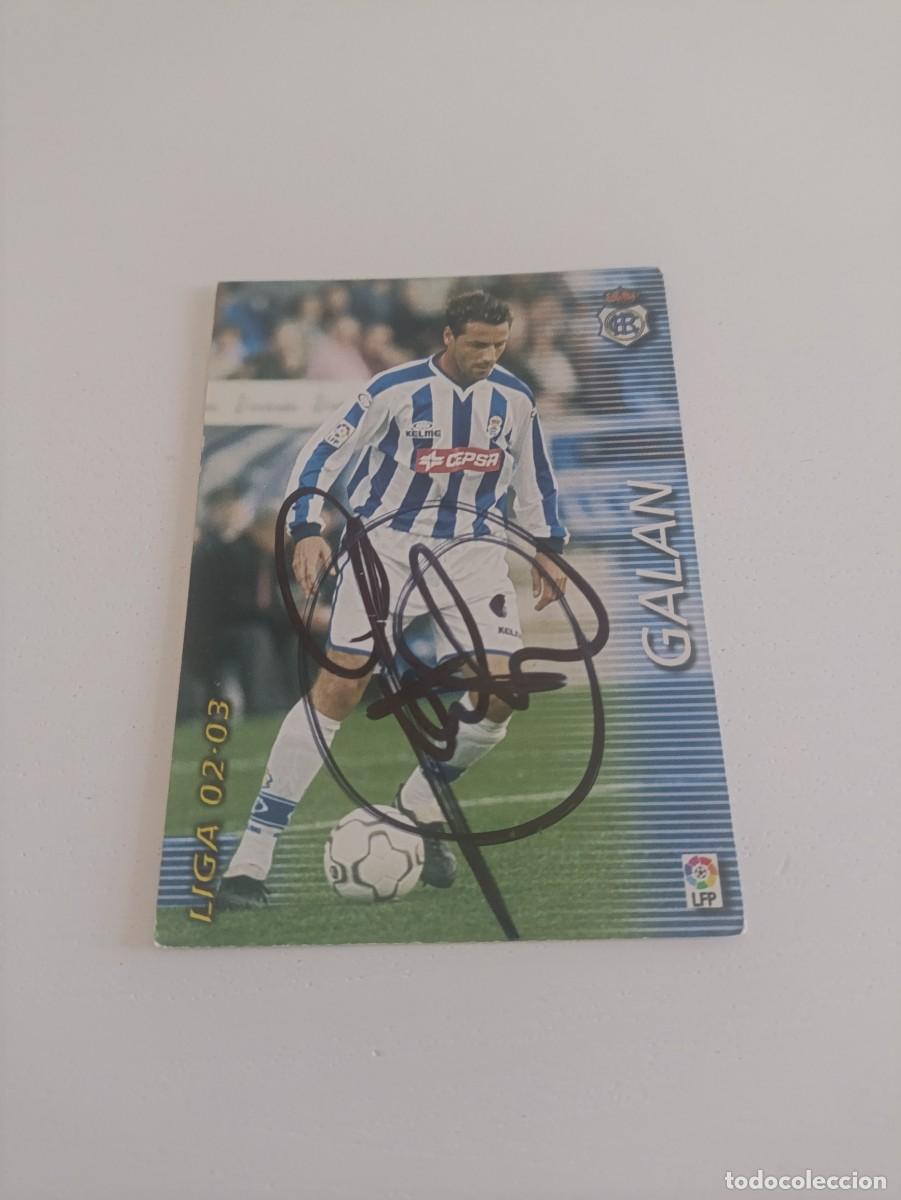Cromos de f&uacute;tbol: Auto original de Gal&aacute;n Recreativo de Huelva
