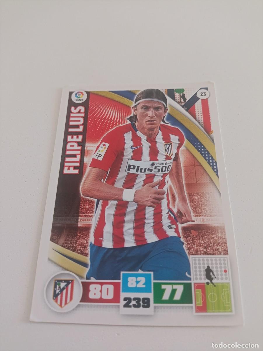 Cromos de f&uacute;tbol: Adrenalyn 2015/16 Felipe Luis Atl&eacute;tico de Madrid