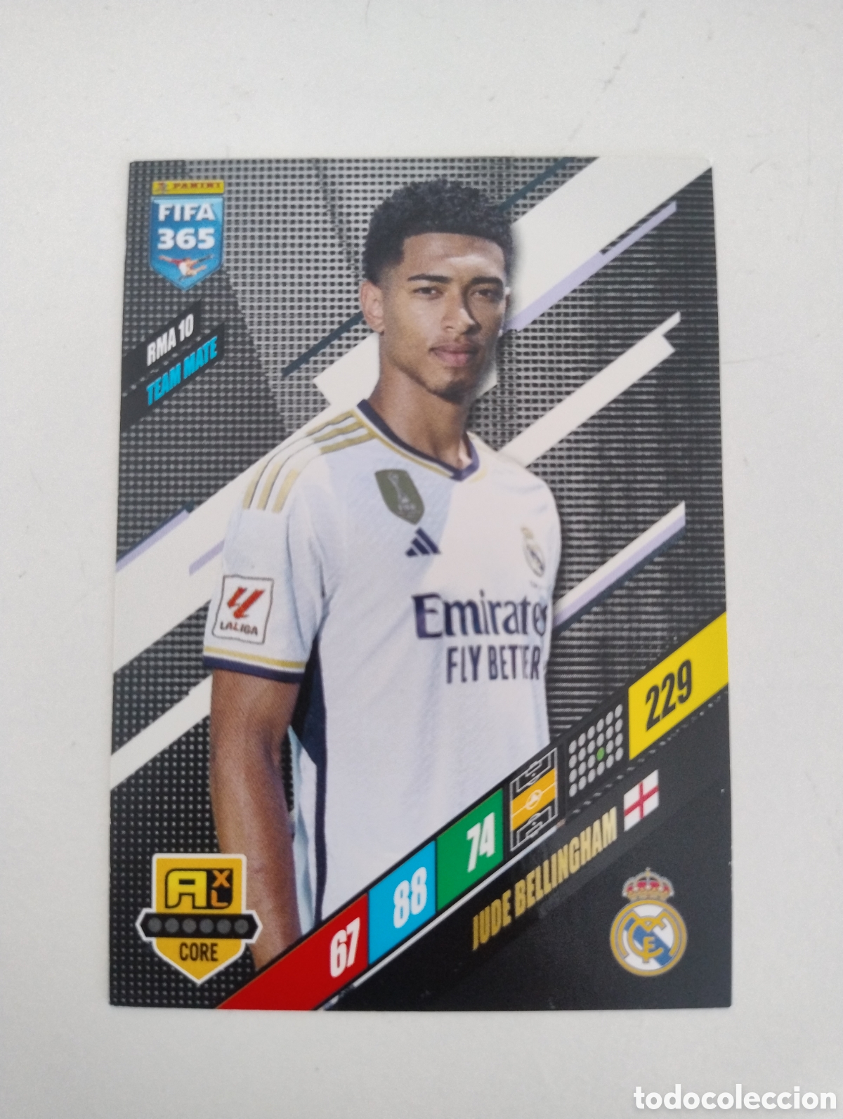 Cromos de f&uacute;tbol: RMA 10 - Bellingham - Real Madrid - Adrenalyn XL FIFA 365 2024