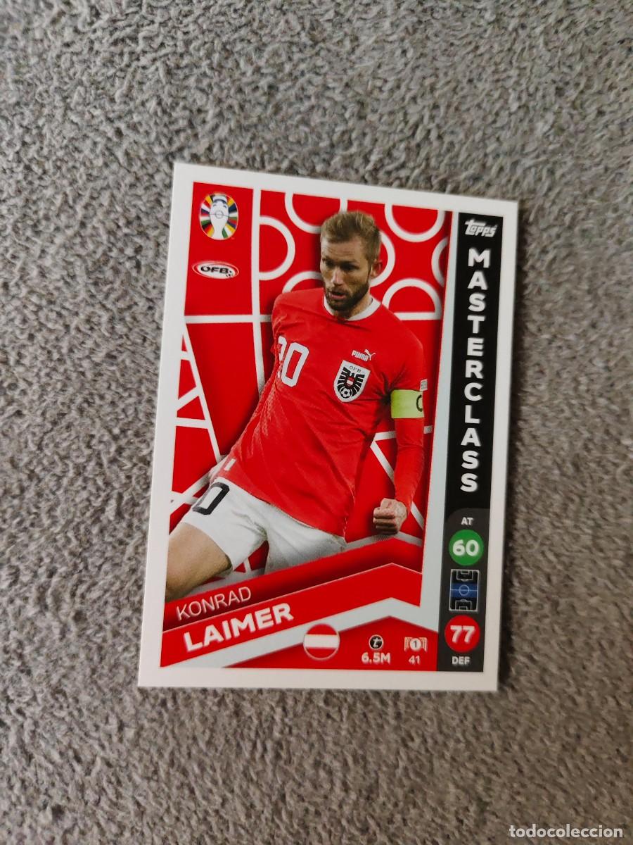 Cromos de f&uacute;tbol: 41 TOPPS EURO 2024 MARCEL SABITZER AUSTRIA MASTERCLASS MATCH ATTAX EUROCOPA 24 LIDL AAT