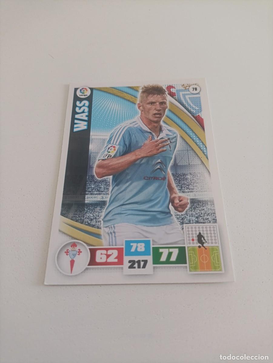 Cromos de f&uacute;tbol: Adrenalyn 2015/16 Wass Celta de Vigo