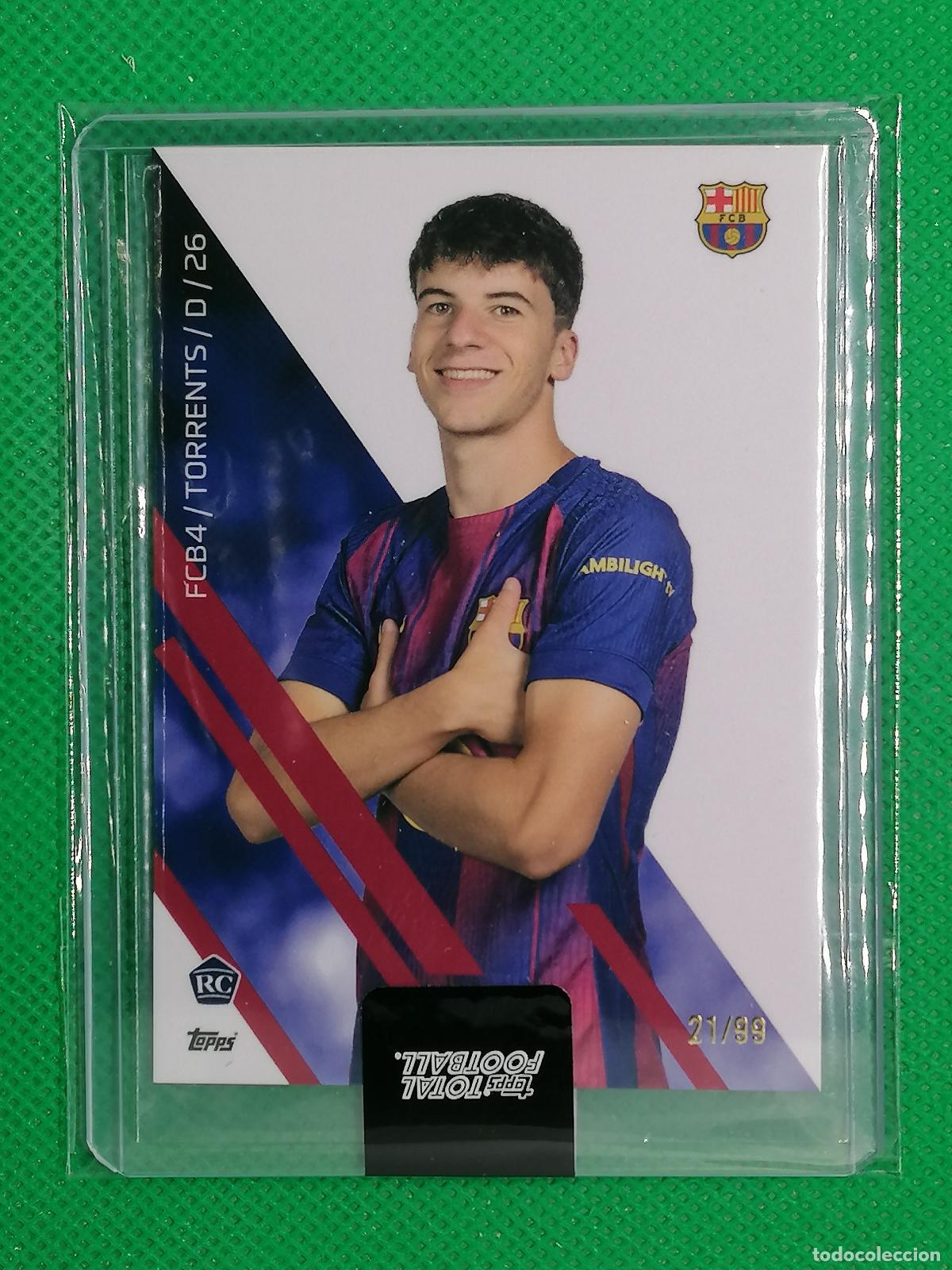 Cartes &agrave; collectionner de Football: JOFRE TORRENTS ROOKIE CARD /99 ⚽ TTF TOPPS TOTAL FOOTBALL 25 26 2025 2026 ⚽