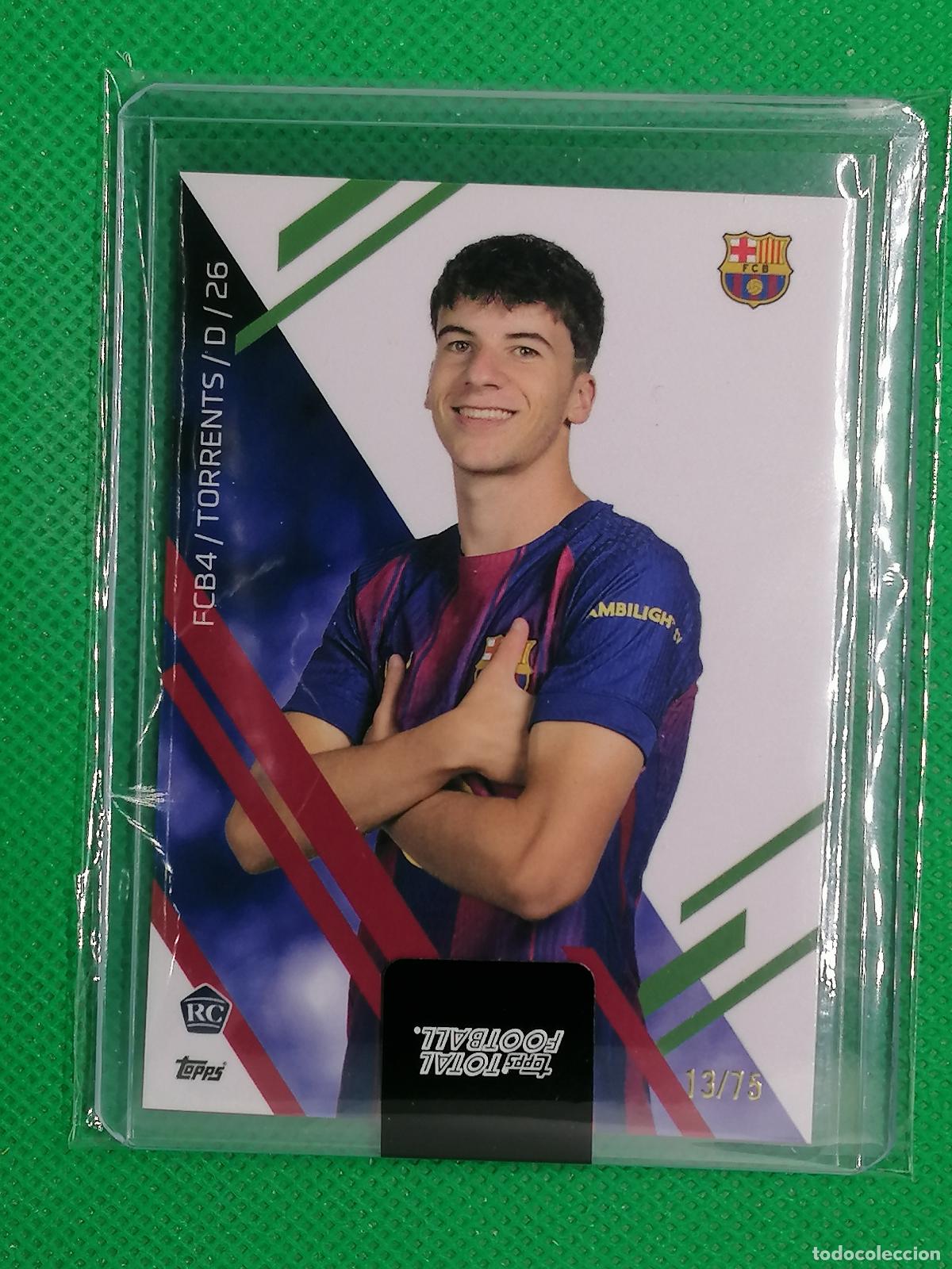 Cartes &agrave; collectionner de Football: JOFRE TORRENTS ROOKIE CARD /75 ⚽ TTF TOPPS TOTAL FOOTBALL 25 26 2025 2026 ⚽