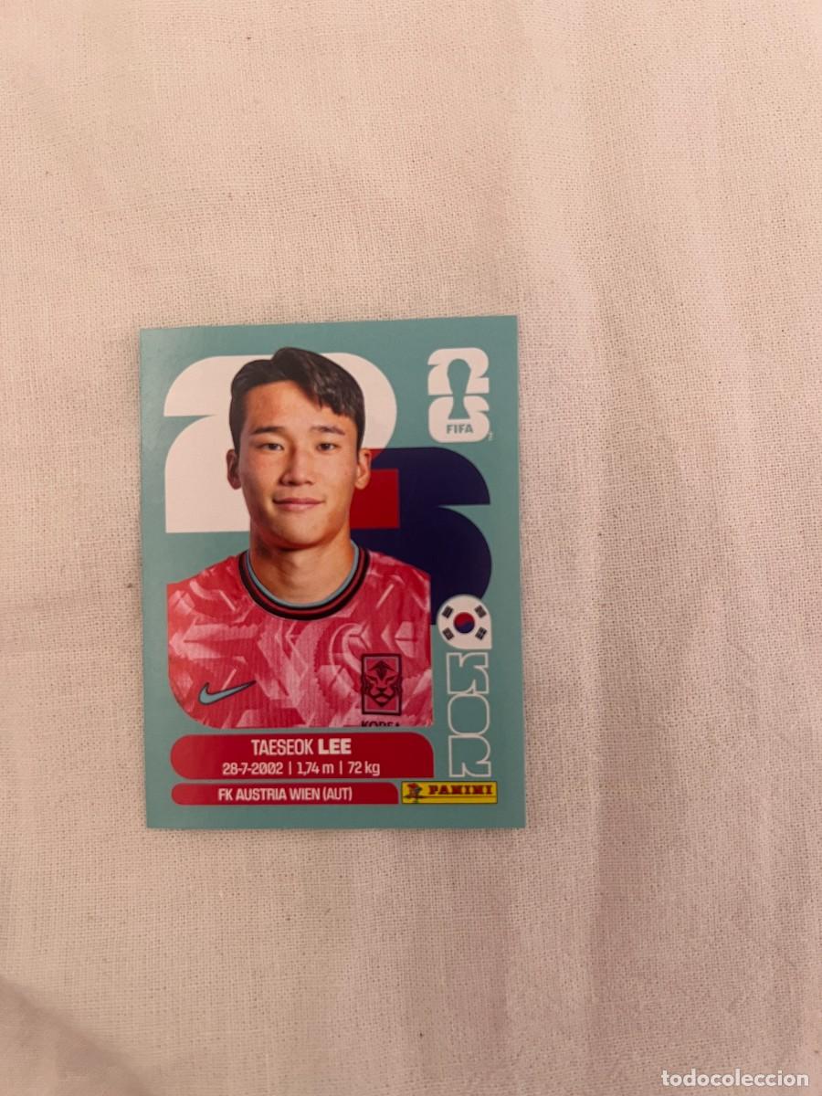 Cromos de f&uacute;tbol: 8 KOR8 TAESEOK LEE KOREA MUNDIAL 26 2026 FIFA WORLD CUP PANINI