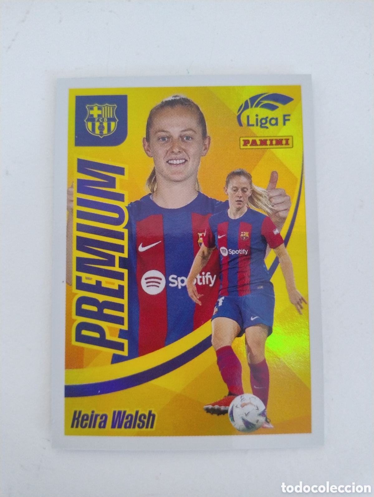 Football Stickers: Keira Walsh - Barcelona - Liga F 2023 - 2024 Premium