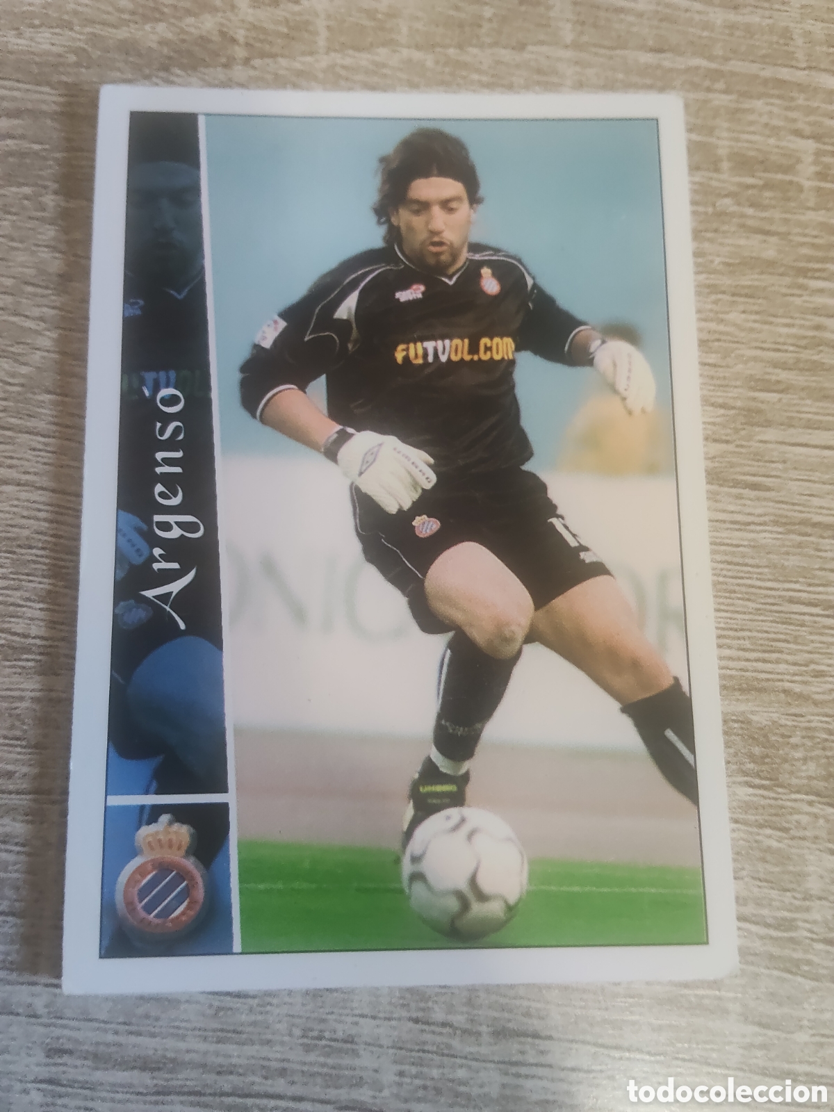 Cromos de f&uacute;tbol: Mundicromo las fichas de la liga 2003 355 Argenso Espanyol