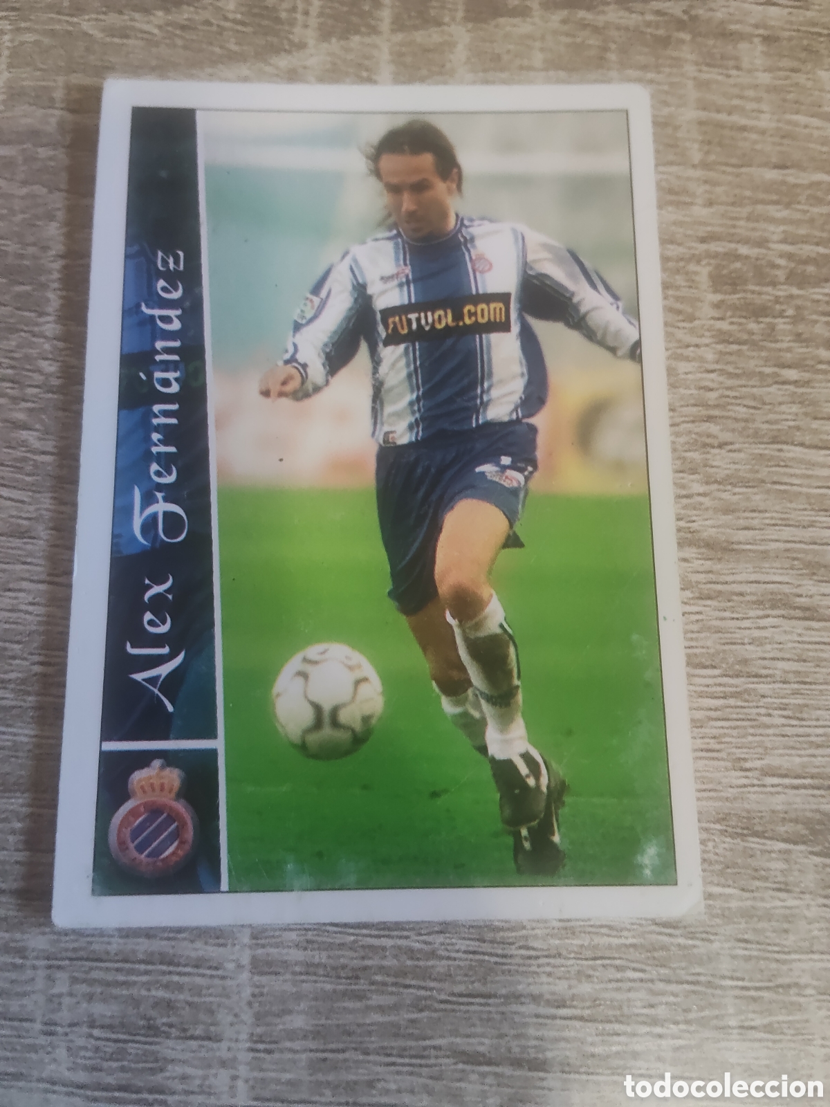 Cartes &agrave; collectionner de Football: Mundicromo las fichas de la liga 2003 363 Alex Fern&aacute;ndez Espanyol